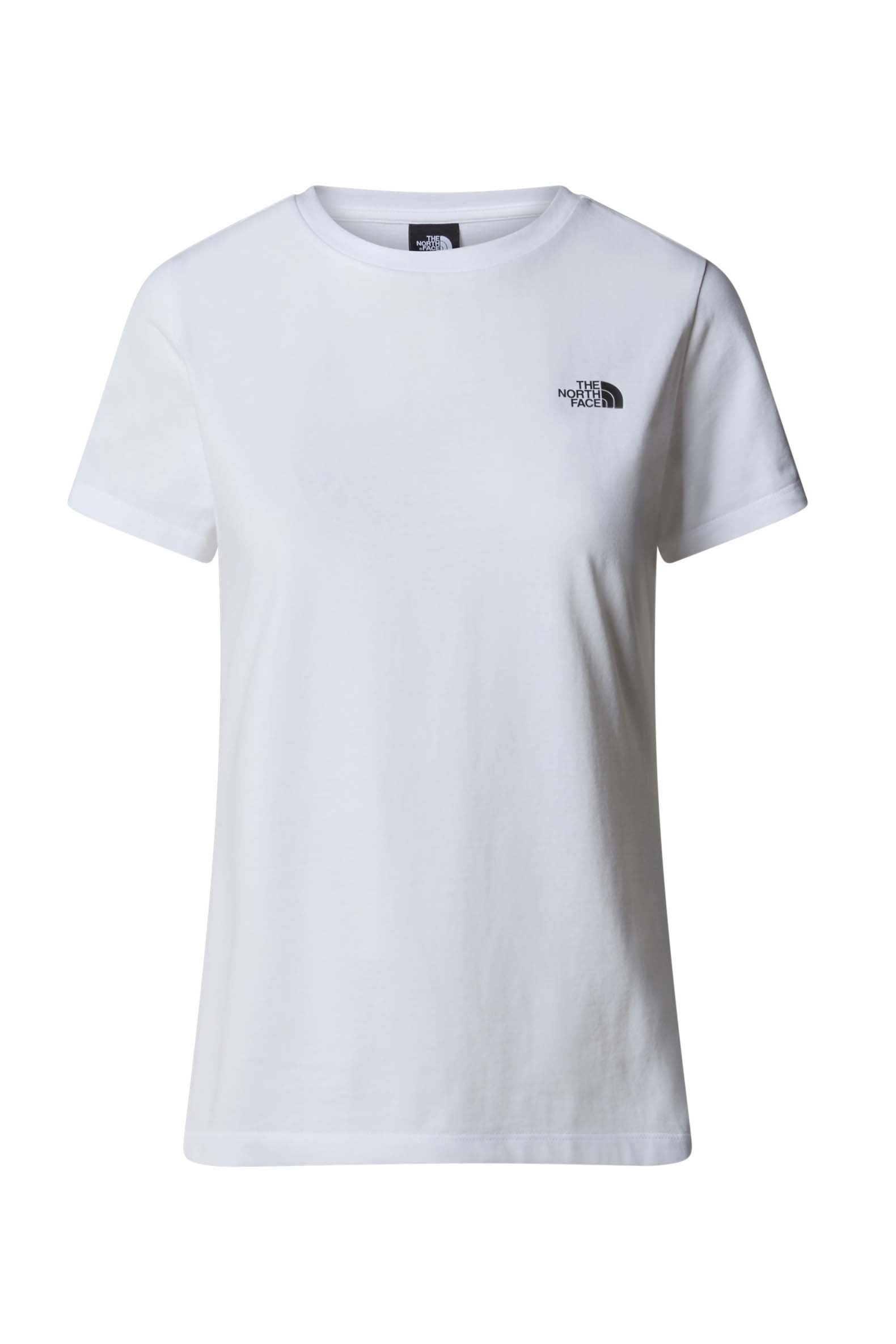 Camiseta de la marca The North Face Blanco